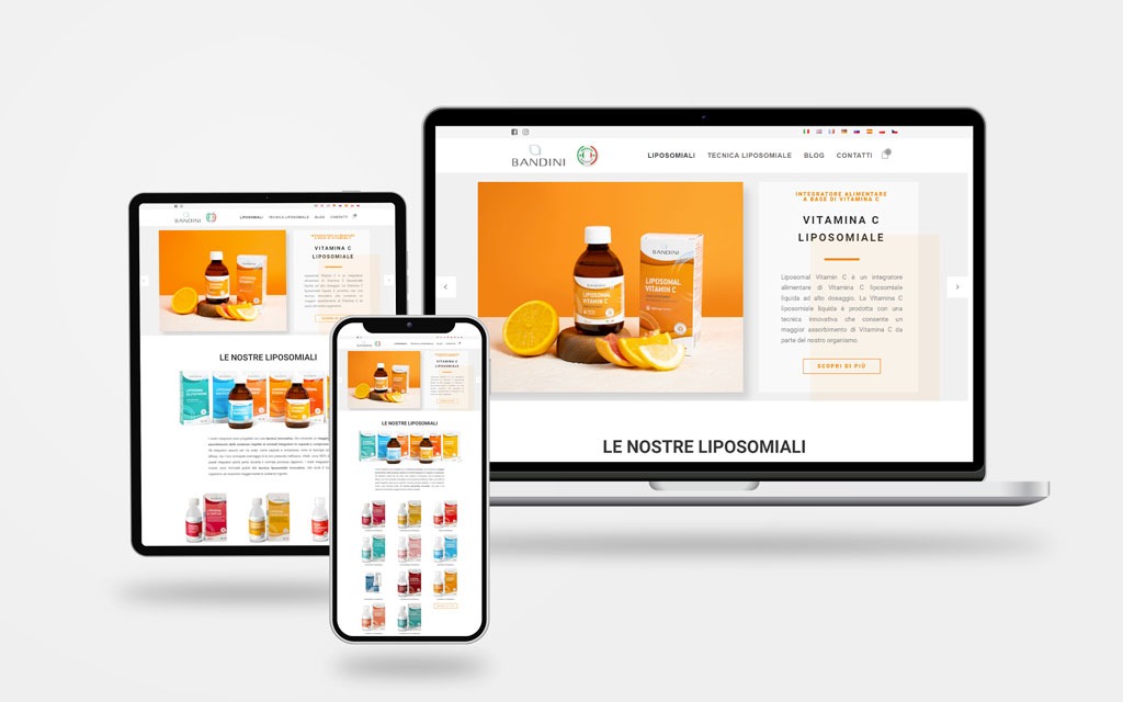 Realizzazione Sito E Commerce Liposomial Webmt