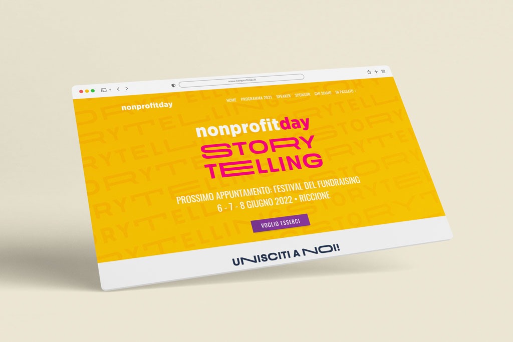 Sito Associazione No Profit Non Profit Day Webmt