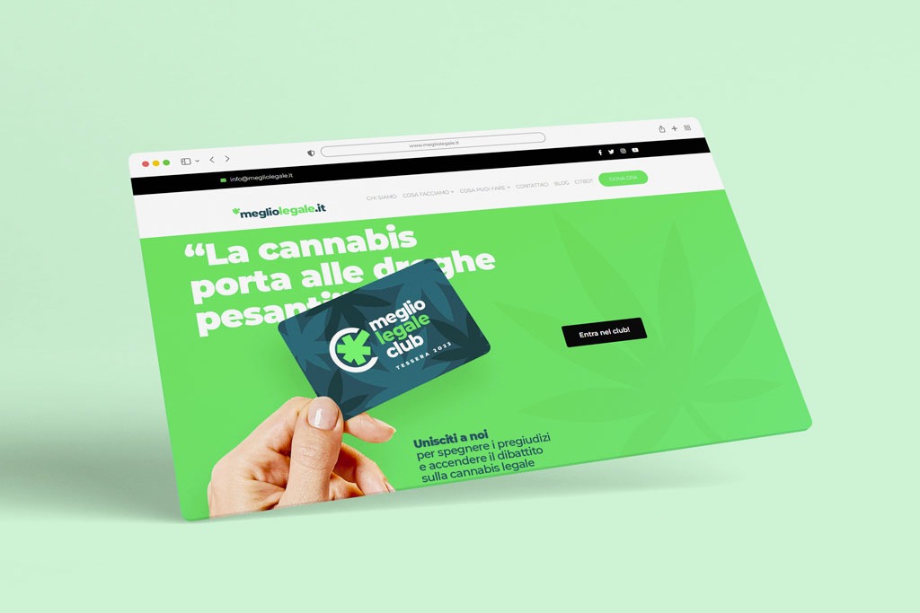 Sito Web Per Associazione Meglio Legale