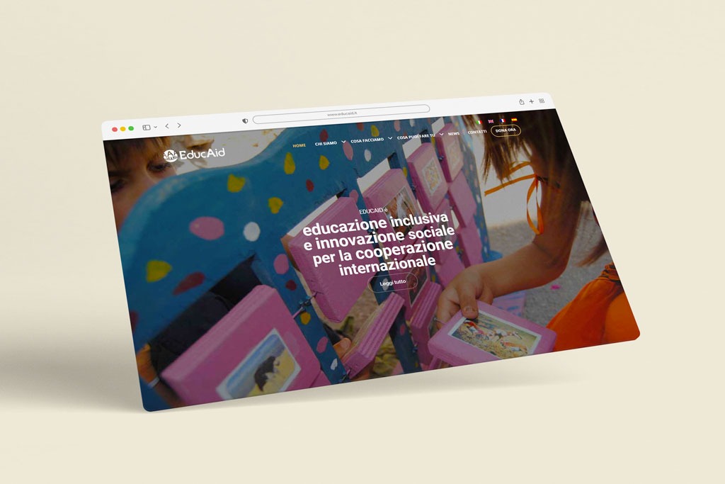 Sito Web Per No Profit Educaid Webmt